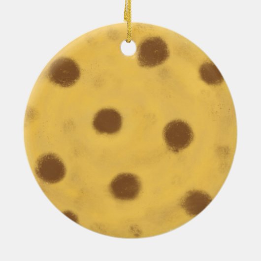 Weihnachtskeks Keramik Ornament (Hinten)