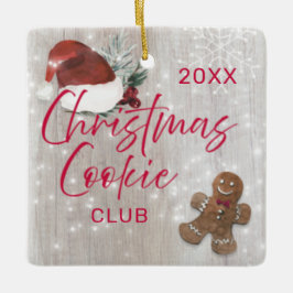 Weihnachtskeks Keramikornament