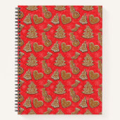 Weihnachtskeks Notizblock (Vorderseite)