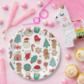 Weihnachtskeks-Papierplatte Pappteller (Party)