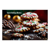 Weihnachtskeks Poster (Vorderseite)