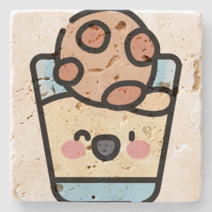 Weihnachtskeks Steinuntersetzer