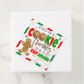 Weihnachtskeks Vielen Dank, dass Sie das Geschenk  Geschenkanhänger (Beispiel)