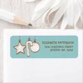 Weihnachtskeks Yummy Address Labels (Insitu)