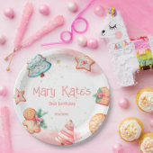 Weihnachtskeks Zwei Süße Pappteller (Party)