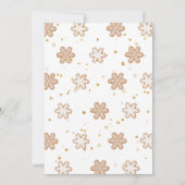 Weihnachtskekse Austausch Einladung Holidy (Rückseite)