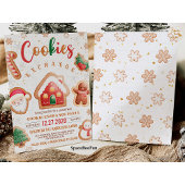 Weihnachtskekse Austausch Einladung Holidy