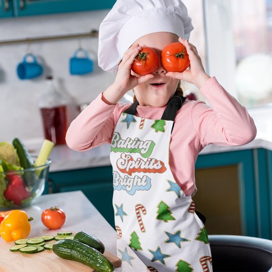 Weihnachtskekse Backbrille Schürze