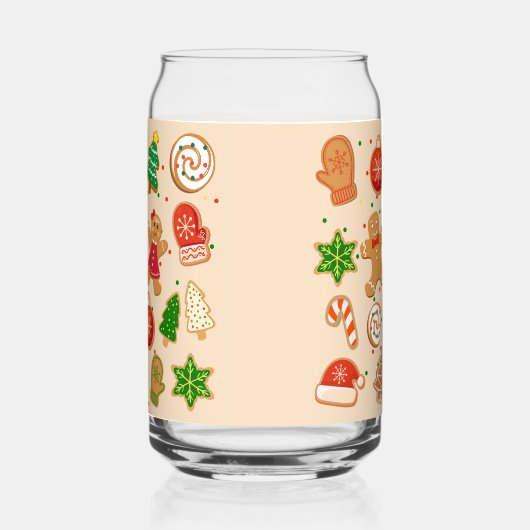 Weihnachtskekse Dosenglas (Links)