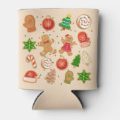 Weihnachtskekse Dosenkühler (Vorderseite)