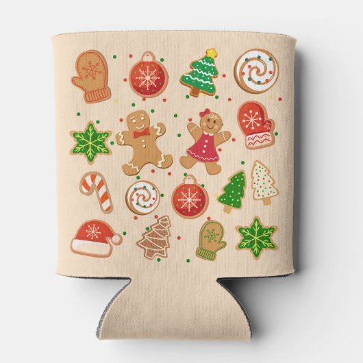 Weihnachtskekse Dosenkühler (Rückseite)