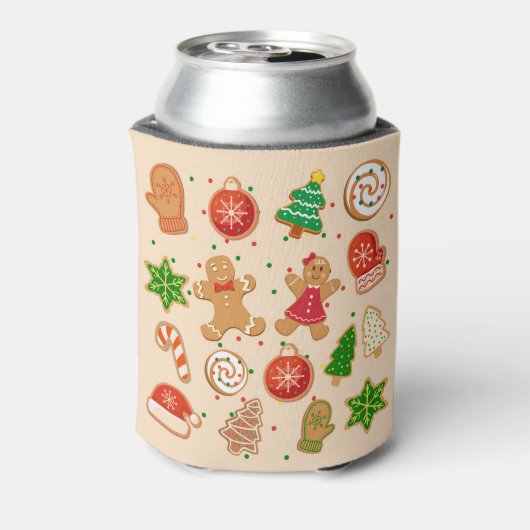 Weihnachtskekse Dosenkühler (Kanne Rückseite)