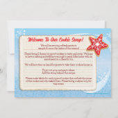 Weihnachtskekse - Einladung gegen Weihnachtsgebäck (Rückseite)