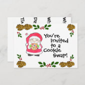 Weihnachtskekse Einladung Lieben (Vorne/Hinten)