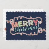 Weihnachtskekse Feiertag Backgeschenkkarte Feiertagskarte (Vorne/Hinten)