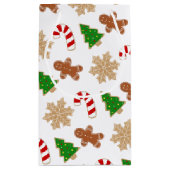Weihnachtskekse Feiertag Kleine Geschenktüte (Rückseite)