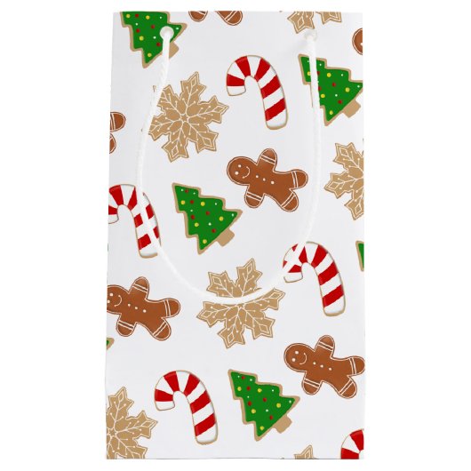 Weihnachtskekse Feiertag Kleine Geschenktüte (Vorderseite)