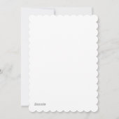 Weihnachtskekse Feiertagskarte (Rückseite)