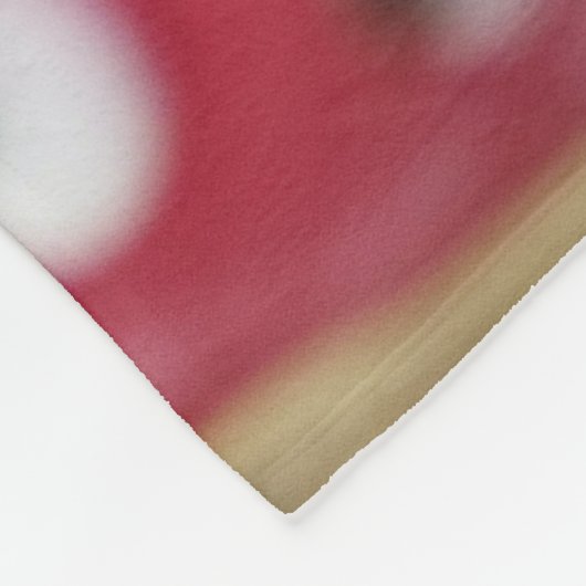 Weihnachtskekse Fleecedecke (Ecke)