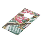 Weihnachtskekse Geldbeutel Flaschenöffner (Rückseite Schrägansicht)