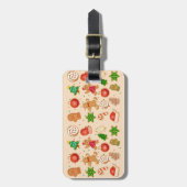 Weihnachtskekse Gepäckanhänger (Vorderseite vertikal)