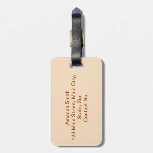 Weihnachtskekse Gepäckanhänger (Rückseite vertikal)