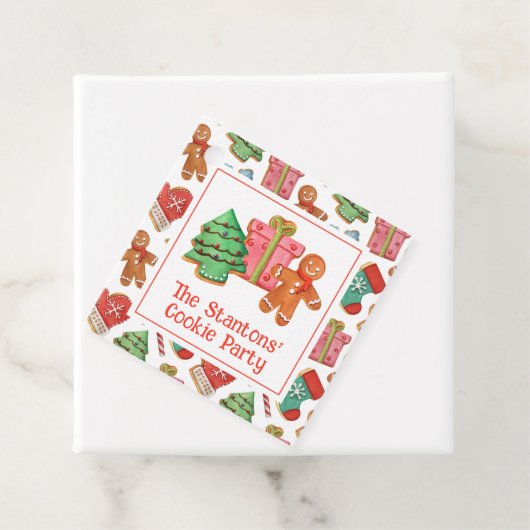 Weihnachtskekse Geschenkanhänger (Beispiel)