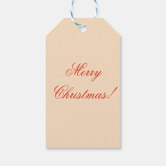 Weihnachtskekse Geschenkanhänger (Rückseite)