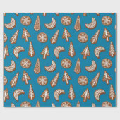 Weihnachtskekse Geschenkpapier (Flach)