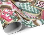 Weihnachtskekse Geschenkpapier (Rolleneckpunkt)