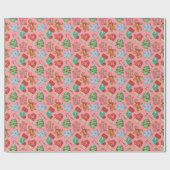 Weihnachtskekse Geschenkpapier (Flach)