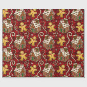 Weihnachtskekse Geschenkpapier (Flach)