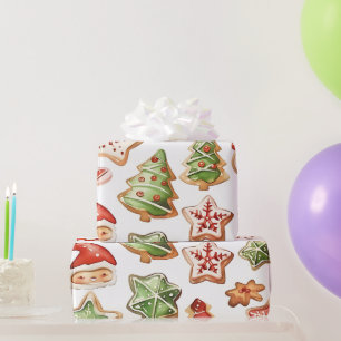 Weihnachtskekse  geschenkpapier