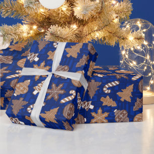 Weihnachtskekse Geschenkpapier