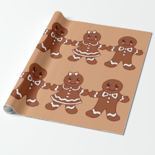 Weihnachtskekse Geschenkpapier