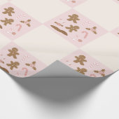 Weihnachtskekse Geschenkpapier (Ecke)