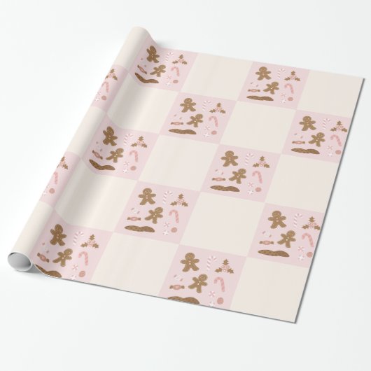 Weihnachtskekse Geschenkpapier (Ungerollt)