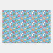Weihnachtskekse Geschenkpapier Set (Vorderseite 2)