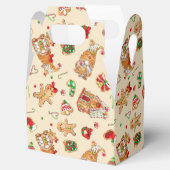 Weihnachtskekse Geschenkschachtel (Geöffnet)