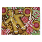 Weihnachtskekse Geschenktasche Große Geschenktüte (Vorderseite)