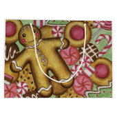 Weihnachtskekse Geschenktasche Große Geschenktüte (Rückseite)