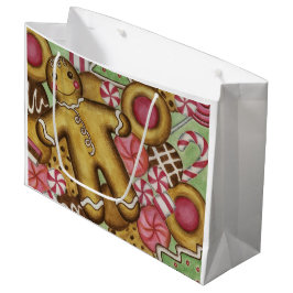 Weihnachtskekse Geschenktasche Große Geschenktüte