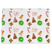 Weihnachtskekse Große Geschenktüte (Vorderseite)