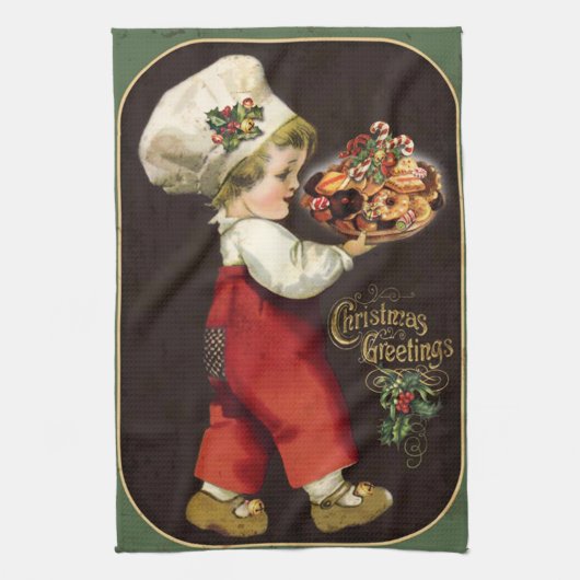 Weihnachtskekse Handtuch (Vertikal)