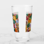 Weihnachtskekse ich farbenfrohe Weihnachtsgebäck Glas (Links)