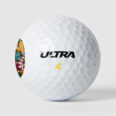 Weihnachtskekse ich farbenfrohe Weihnachtsgebäck Golfball (Logo)