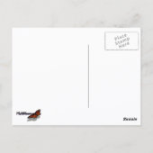 Weihnachtskekse ich farbenfrohe Weihnachtsgebäck Postkarte (Rückseite)