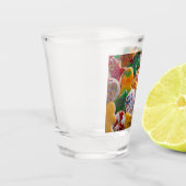 Weihnachtskekse ich farbenfrohe Weihnachtsgebäck Schnapsglas (Links)