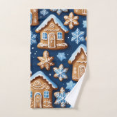 Weihnachtskekse Ingwer Brotmeister Winterurlaub Badhandtuch Set (Handtuch)