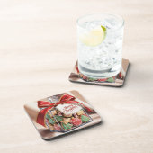 Weihnachtskekse Jar Plastic Untersetzer Set (Rechte Seite)